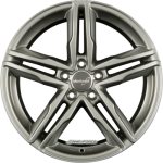 2DRV BY WHEELWORLD - WH11 DAYTONA GRAU LACKIERT 8X18 LK:5/112 ET:40 ML:66,6
